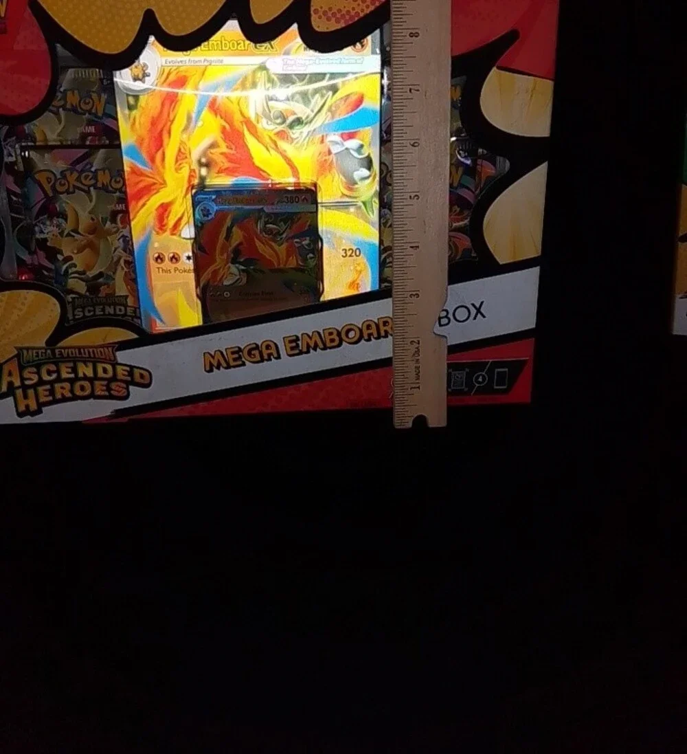 Mega Emboar ex Box - Red Collectible Trading Card